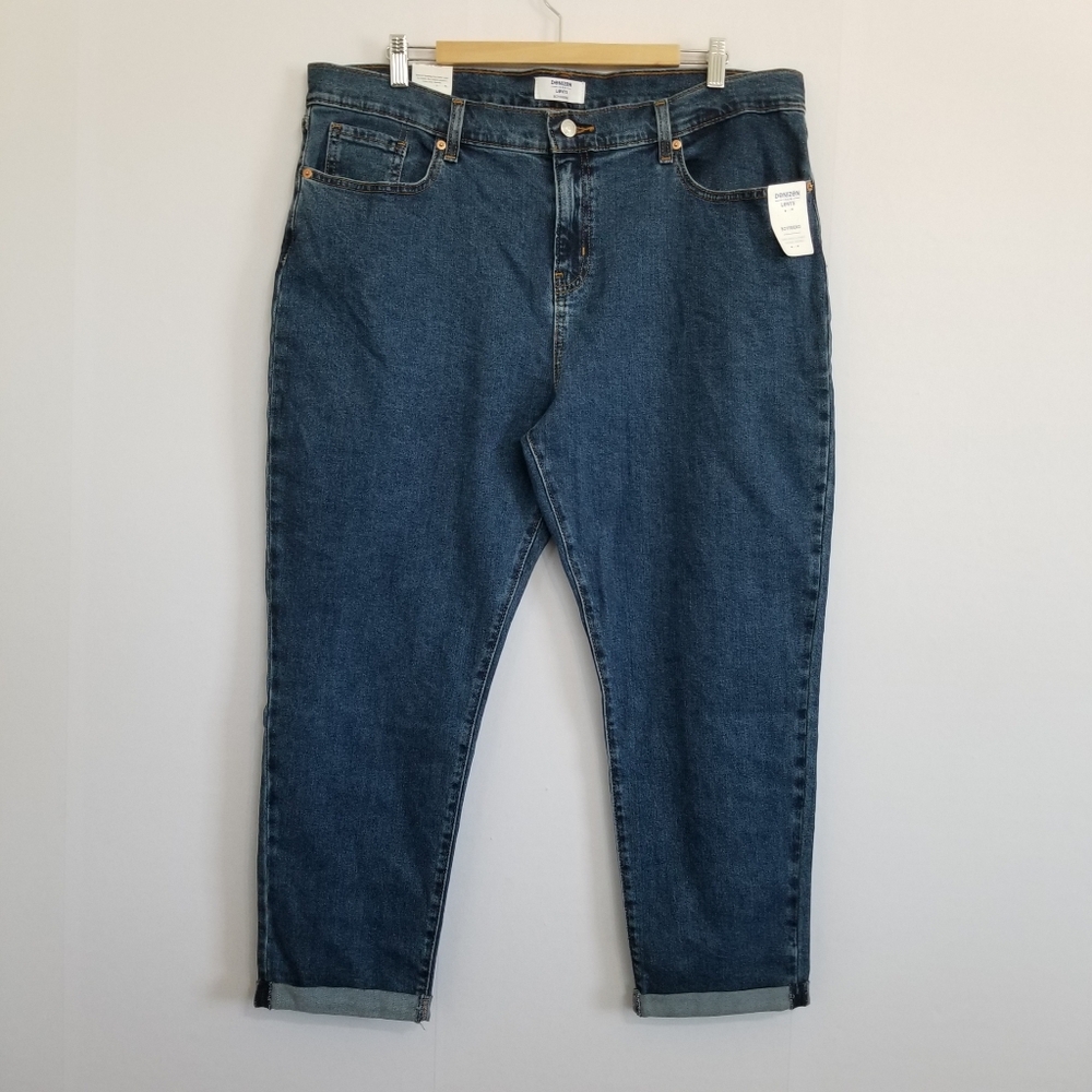 NWT Denizen Levi's Dark Wash Boyfriend Jeans Size 16